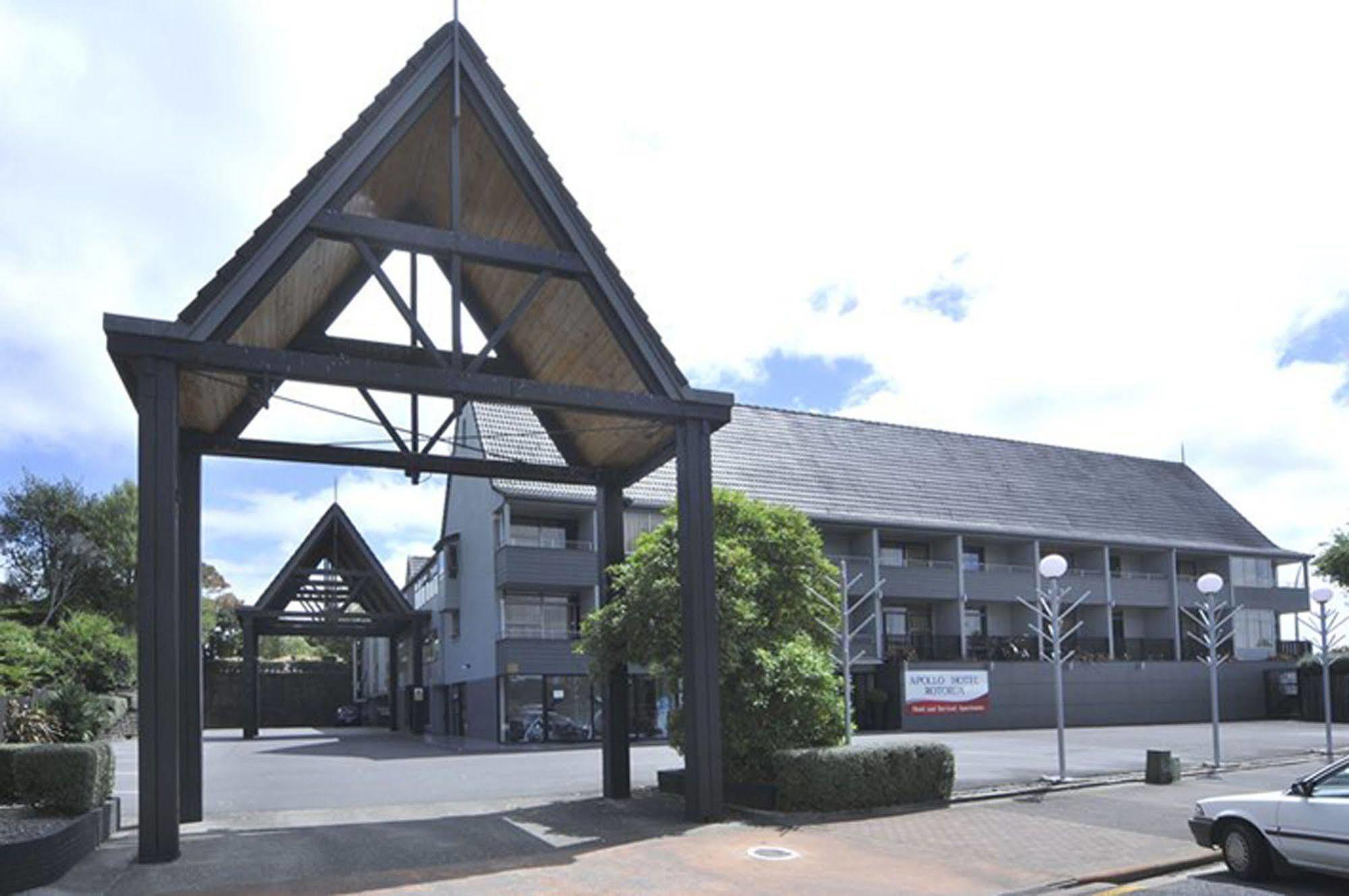 Apollo Hotel Rotorua Exterior foto